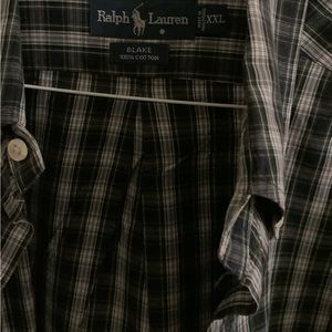 RALPH LAUREN, L-S SHIRTS; MULTI-PLAIDS,  DRY CLEANED. Bundle for discount
